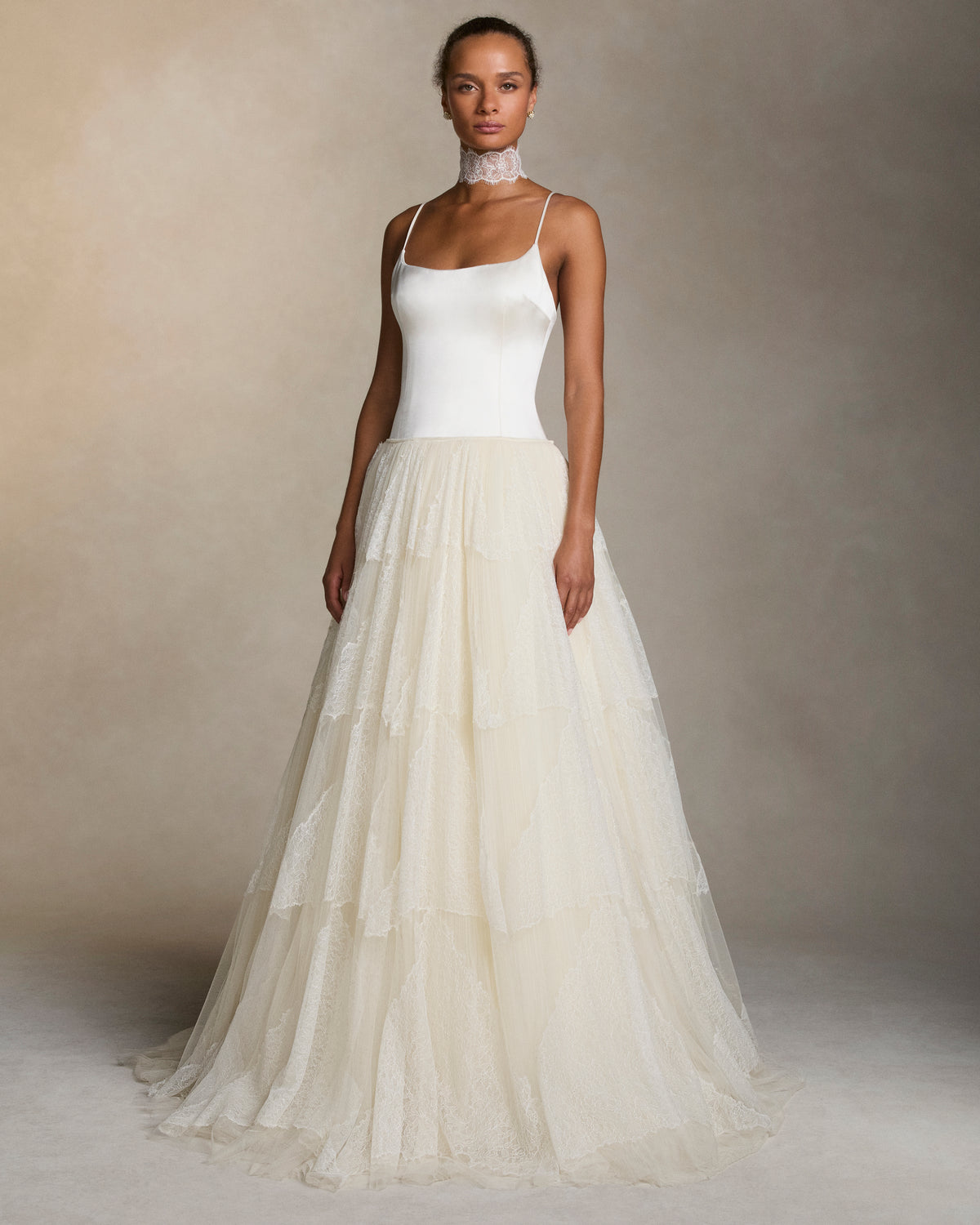Lace Collier - Elderflower