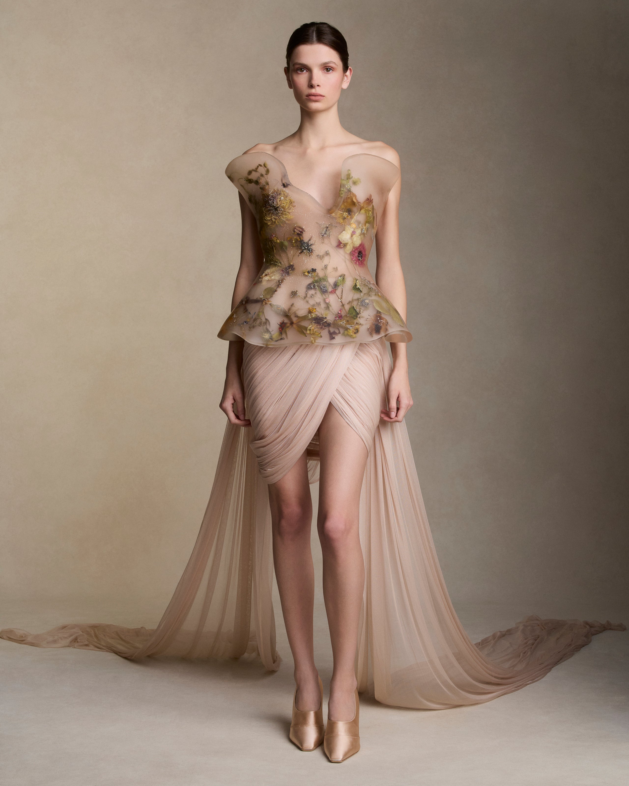 samara silk chiffon dress Semi-Stitched Chiffon Dresses Pakistan