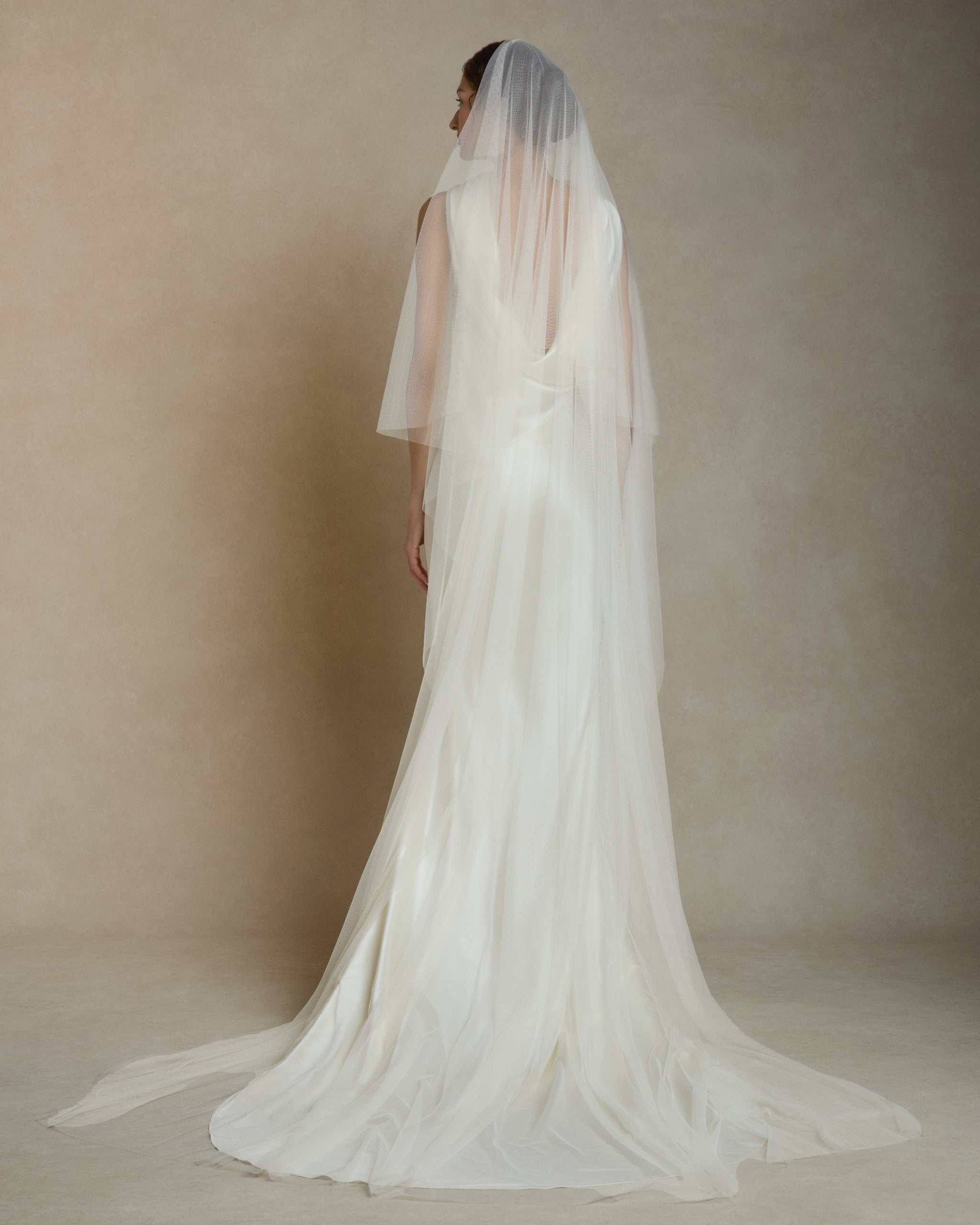 Simple Drop Veil - Chapel