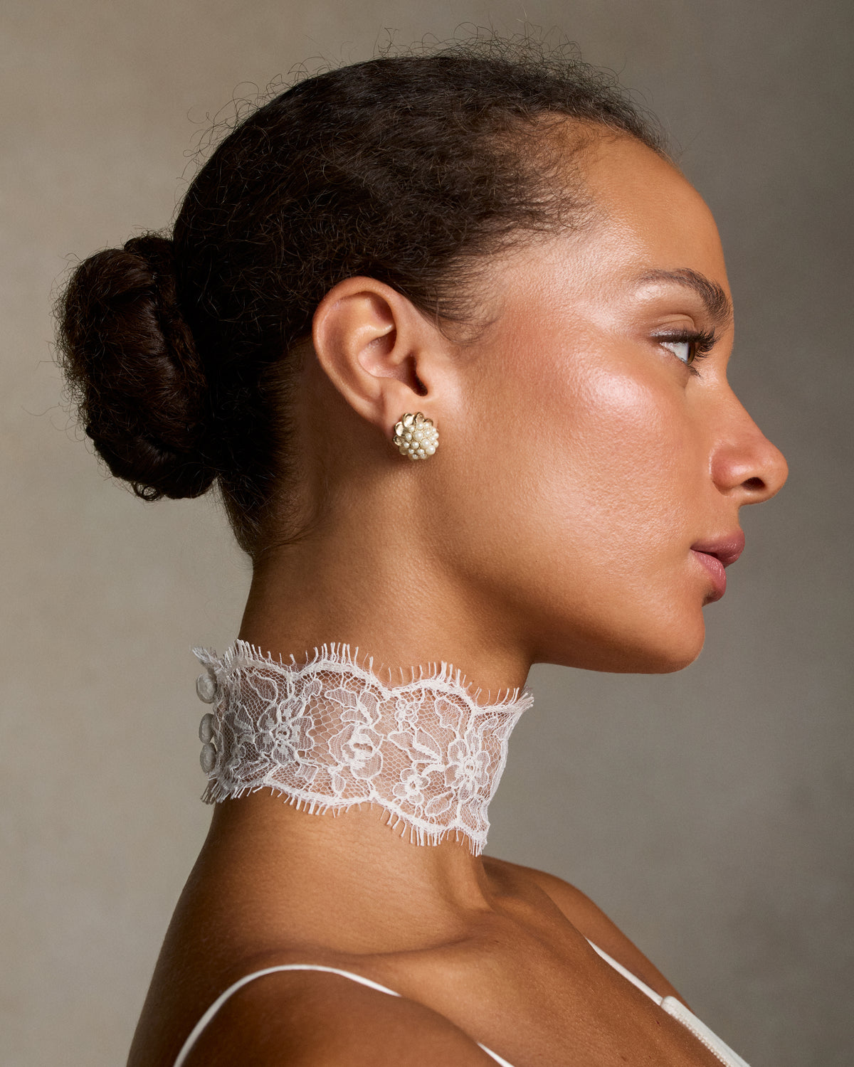 Lace Collier - Elderflower
