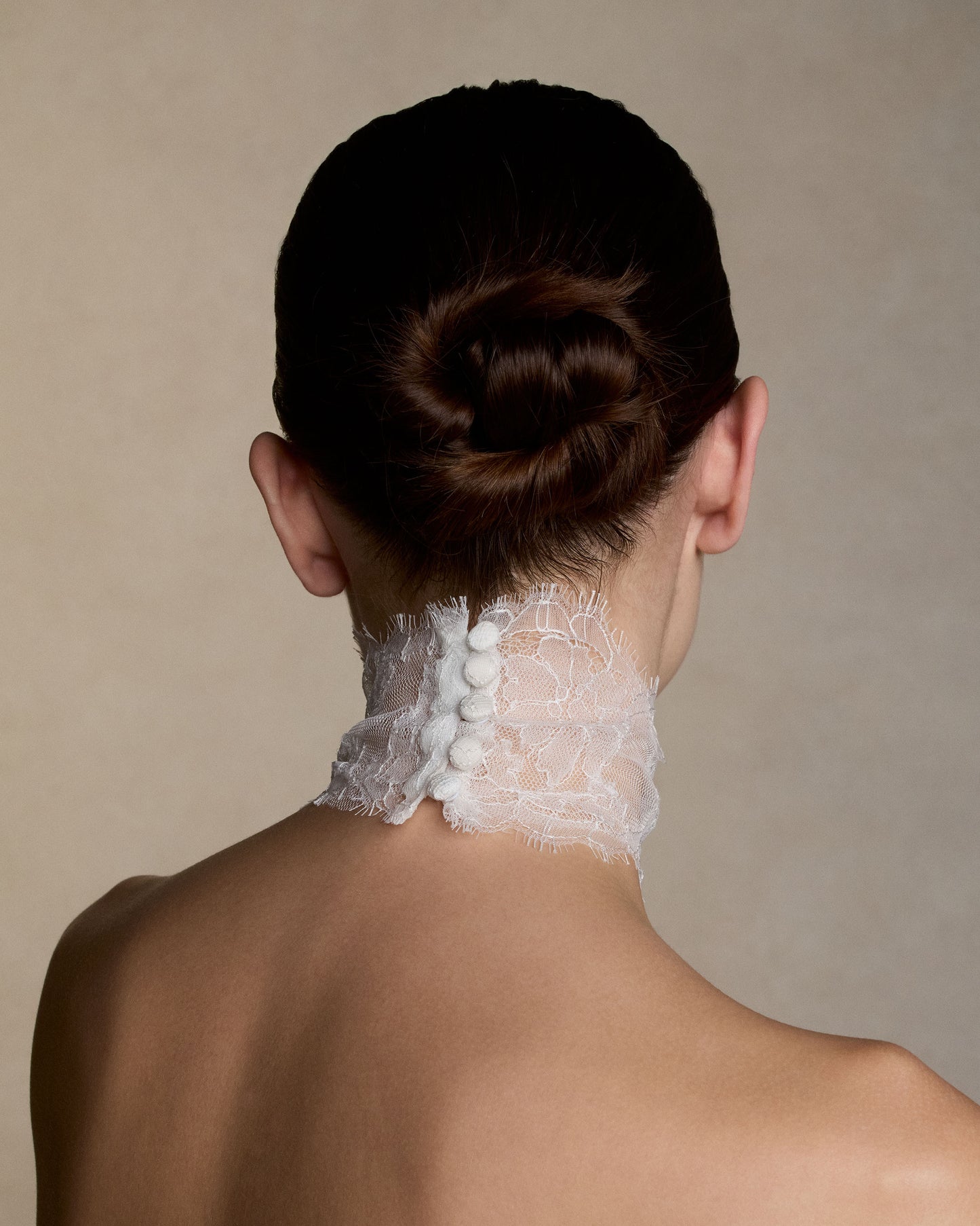 Lace Collier - Chantilly Rose
