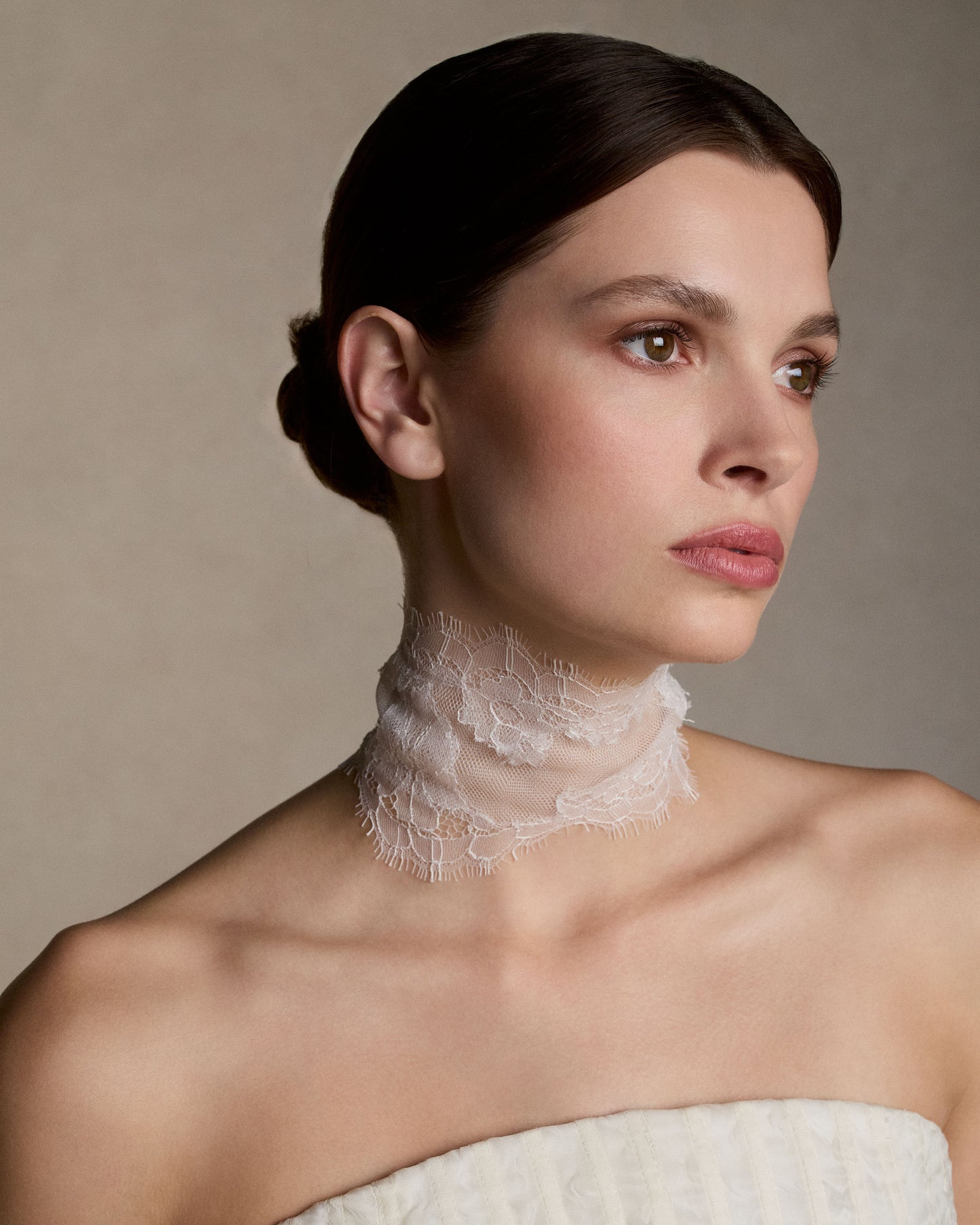 Lace Collier - Chantilly Rose