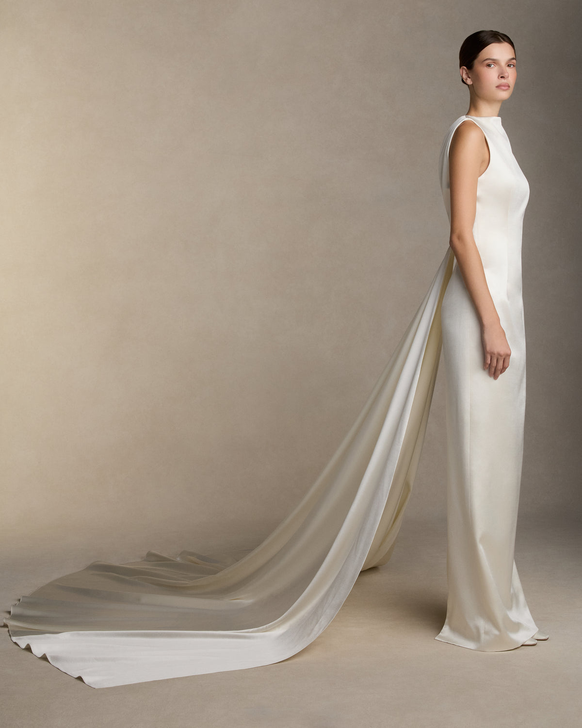 sheer pleated maxi dress SHEER PLEAT DRESS – Lauren Manoogian