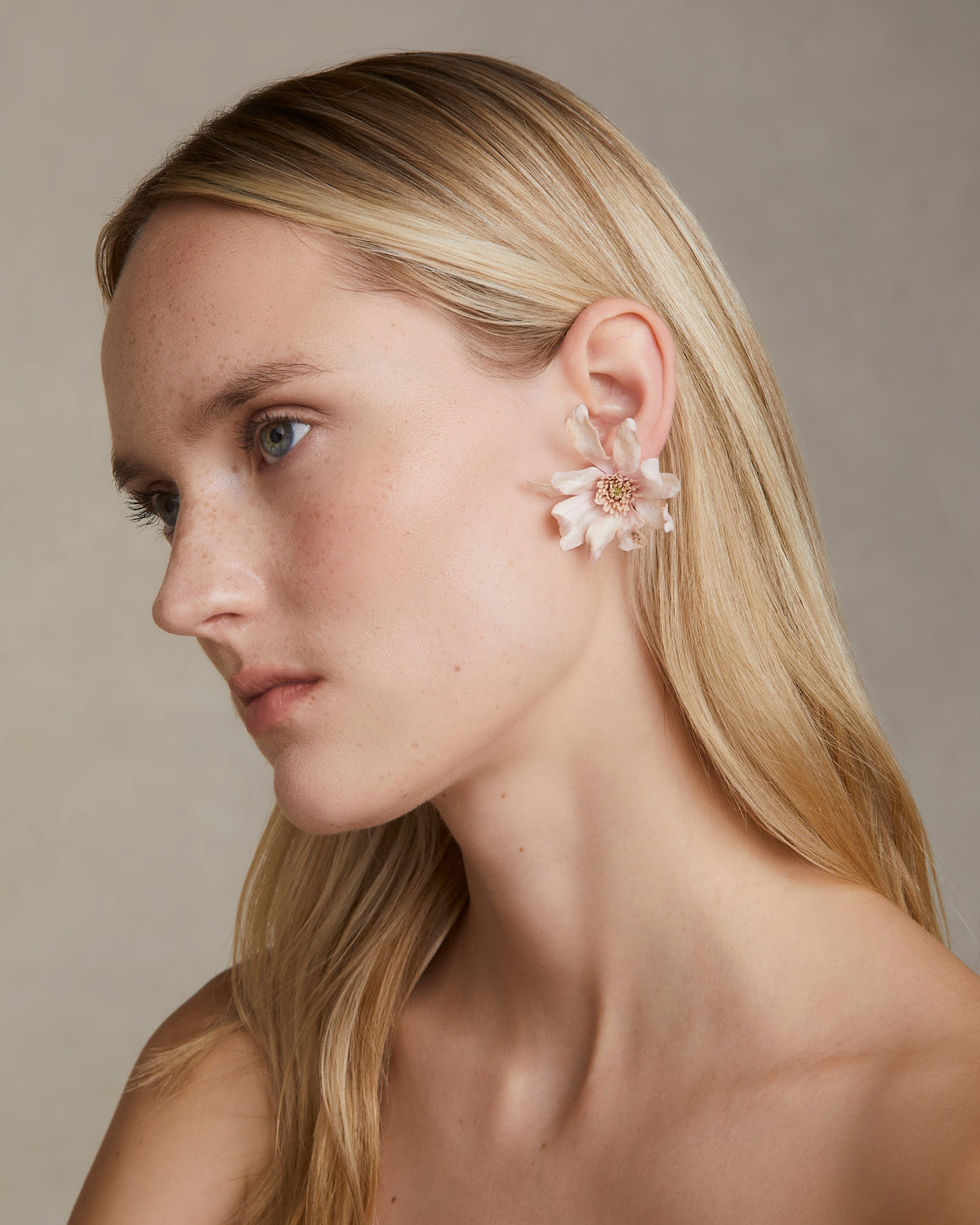 Star Magnolia Earrings