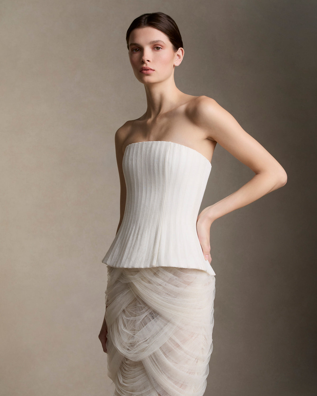 Veda - Linen Organza