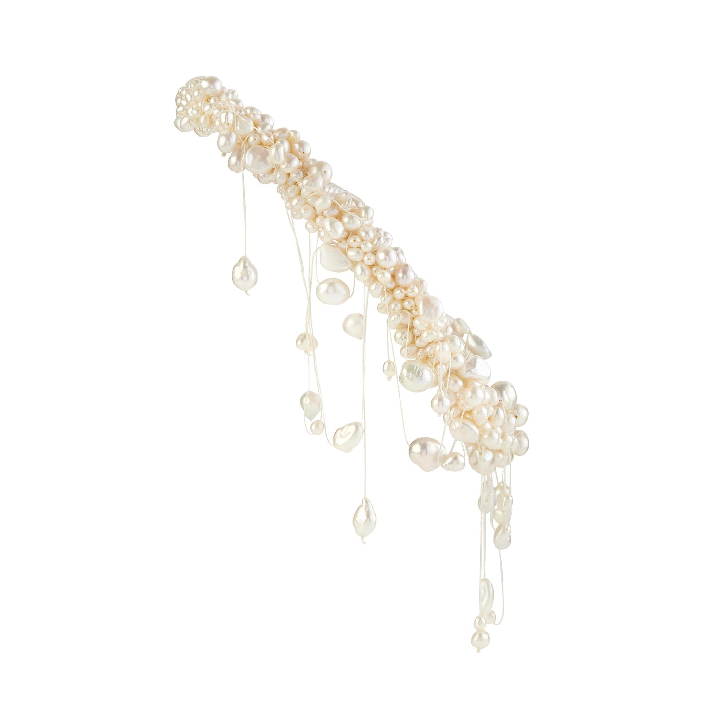 Baroque Pearl Tangled Necklace
